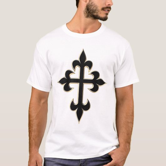 Christelijk kruisje t-shirt (Voorkant)