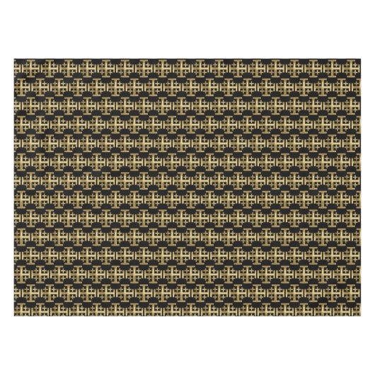 Christelijk kruisje tafelkleed (Voorkant (Horizontaal))