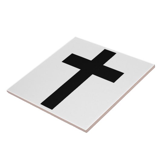 Christelijk kruisje tegeltje (Zijkant)