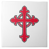 Christelijk kruisje tegeltje (Voorkant)
