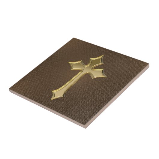 Christelijk kruisje tegeltje (Zijkant)