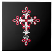 Christelijk kruisje tegeltje (Voorkant)
