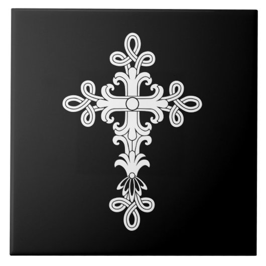 Christelijk kruisje tegeltje (Voorkant)