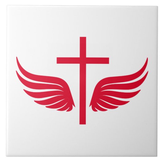 Christelijk kruisje tegeltje (Voorkant)