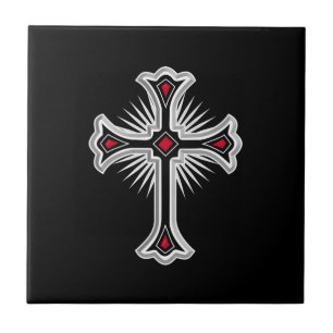 Christelijk kruisje tegeltje