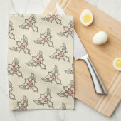 Christelijk kruisje theedoek (Quarter Fold)