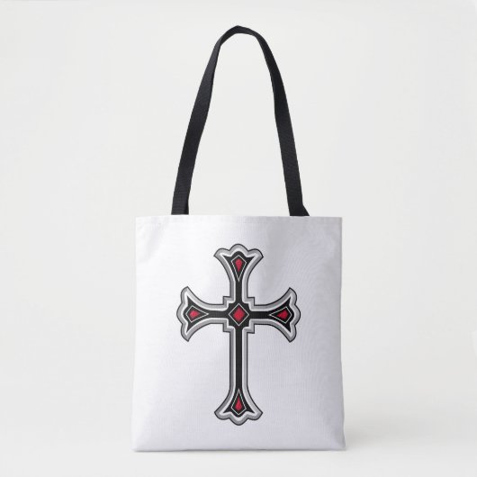 Christelijk kruisje tote bag (Voorkant)