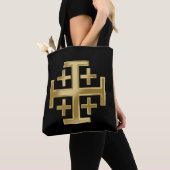 Christelijk kruisje tote bag (Dichtbij)