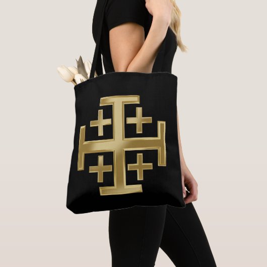 Christelijk kruisje tote bag (Dichtbij)