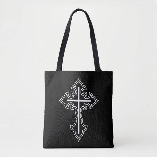Christelijk kruisje tote bag (Voorkant)