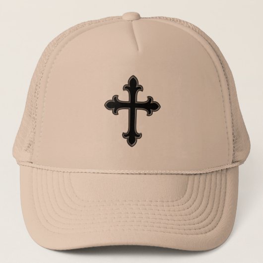 Christelijk kruisje trucker pet (Voorkant)