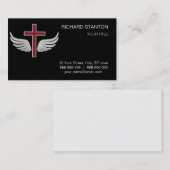 Christelijk kruisje visitekaartje (Voorkant / Achterkant)