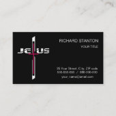 Christelijk kruisje visitekaartje (Voorkant)