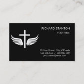 Christelijk kruisje visitekaartje (Voorkant)