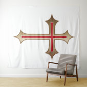 Christelijk kruisje wandkleed (In Situ (horizontaal))