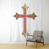 Christelijk kruisje wandkleed (In situ)
