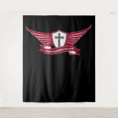 Christelijk kruisje wandkleed (Voorkant)