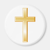Christelijk kruismagneet magneet (Voorkant)