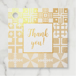 Christelijk kruispatroon 1 bedankjes labels