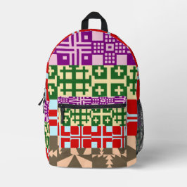 Christelijk kruispatroon 1 bedrukte rugzak