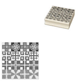 Christelijk kruispatroon 1 rubberstempel