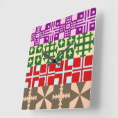 Christelijk kruispatroon 1 vierkante klok (Hoek)