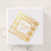 Christelijk kruispatroon 2 bedankjes labels (Met doos)