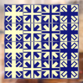 Christelijk kruispatroon 2 raamsticker (Vel 2)