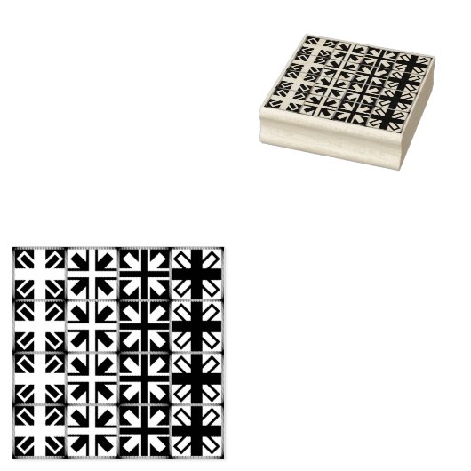 Christelijk kruispatroon 2 rubberstempel (Gestempeld)