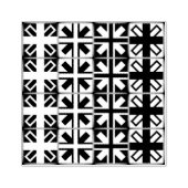 Christelijk kruispatroon 2 rubberstempel (Afrduk)