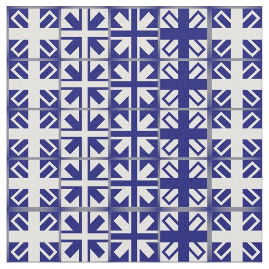 Christelijk kruispatroon 2 stof (Close Up)