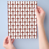 Christelijk kruispatroon flyer (Hand)