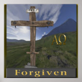 Christelijk kruisposter poster (Voorkant)