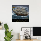 Christelijk kruisposter poster (Thuiskantoor)
