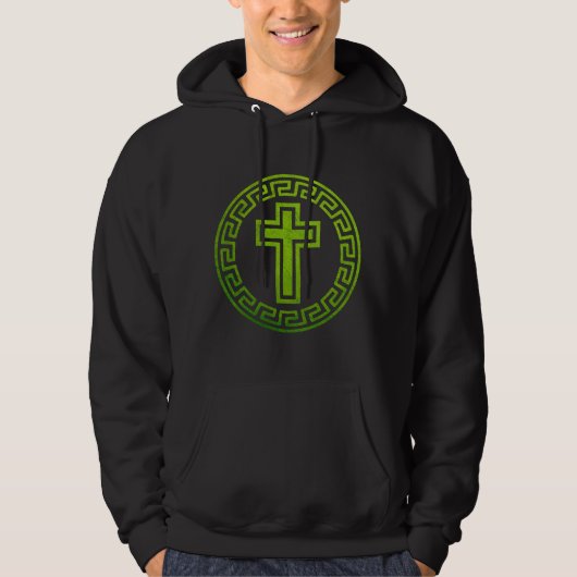 Christelijk, kruissymbool, christenverenigingen hoodie (Voorkant)