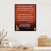 Christelijk kunstposter poster (Keuken)