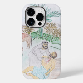 Christelijk kunstwerk de goede Samaritaan Case-Mate iPhone 14 Pro Hoesje