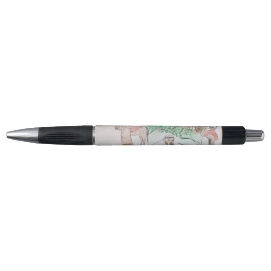 Christelijk kunstwerk de goede Samaritaan Pen (Voorkant)