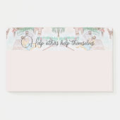 Christelijk kunstwerk de goede Samaritaan Post-it® Notes (Voorkant)