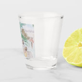 Christelijk kunstwerk de goede Samaritaan Shot Glas (Rechts)