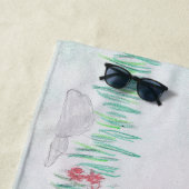 Christelijk kunstwerk de goede Samaritaan Strandlaken (In situ)