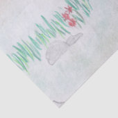 Christelijk kunstwerk de goede Samaritaan Tissuepapier (Detail)