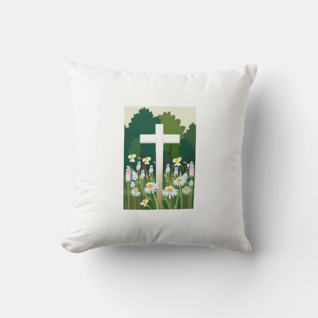 Christelijk kussen (Voorkant)