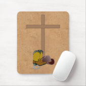 Christelijk land Western MOUSEPAD Muismat (Met muis)
