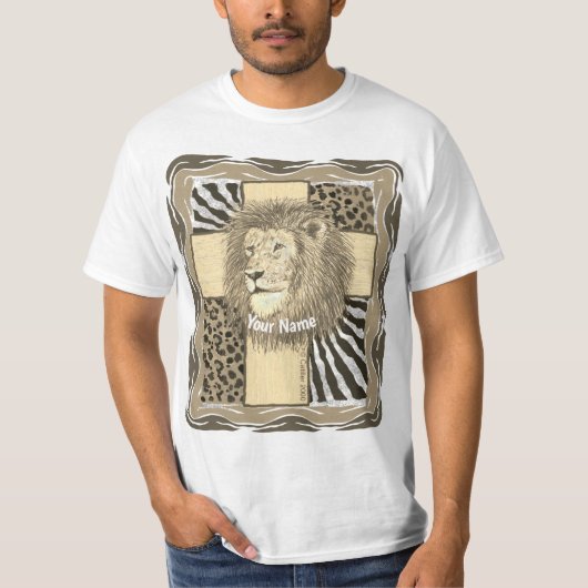 Christelijk Leeuwenkruis T-shirt (Voorkant)