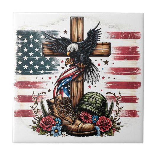 Christelijk leger tegeltje (Voorkant)