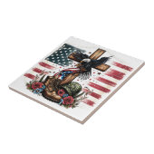 Christelijk leger tegeltje (Zijkant)