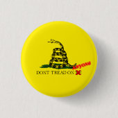 Christelijk libertarisme ronde button 3,2 cm (Voorkant)