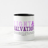 Christelijk LICHT EN VERLOSSING Schriftvers Mok (Midden)