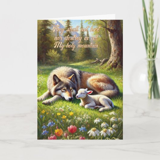 Christelijk Loofhuttenfeest Kaart (Voorkant)